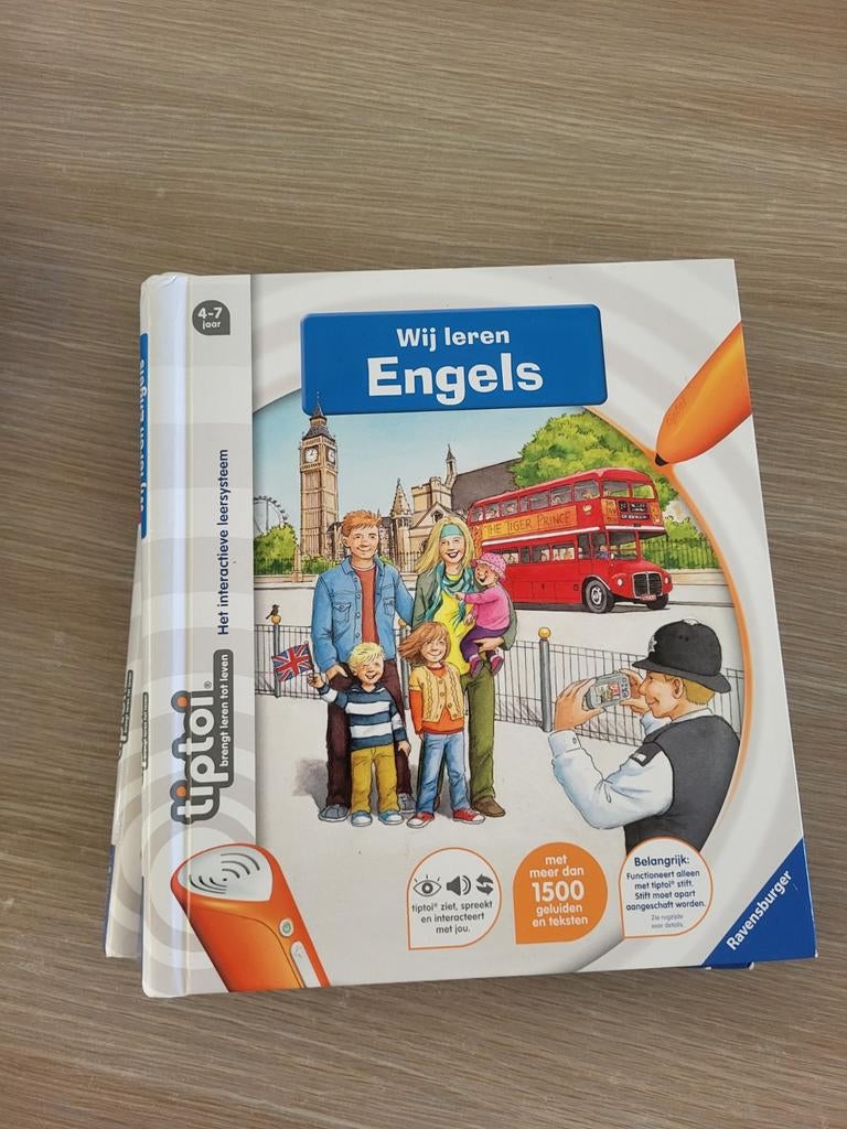 Tiptoi boeken en tiptoi spelletje 10€ per stuk, Ophalen