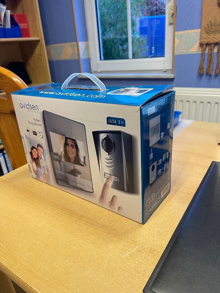 interphone vidéo Luta 2+ marque AVIDSEN - NEUF, Enlèvement, Caméra intégrée, Neuf, Sans fil