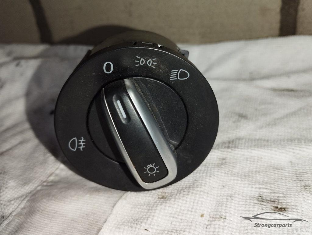 Lichtschakelaar Volkswagen Scirocco 137 3C8941431B, Gebruikt, -, Volkswagen, -