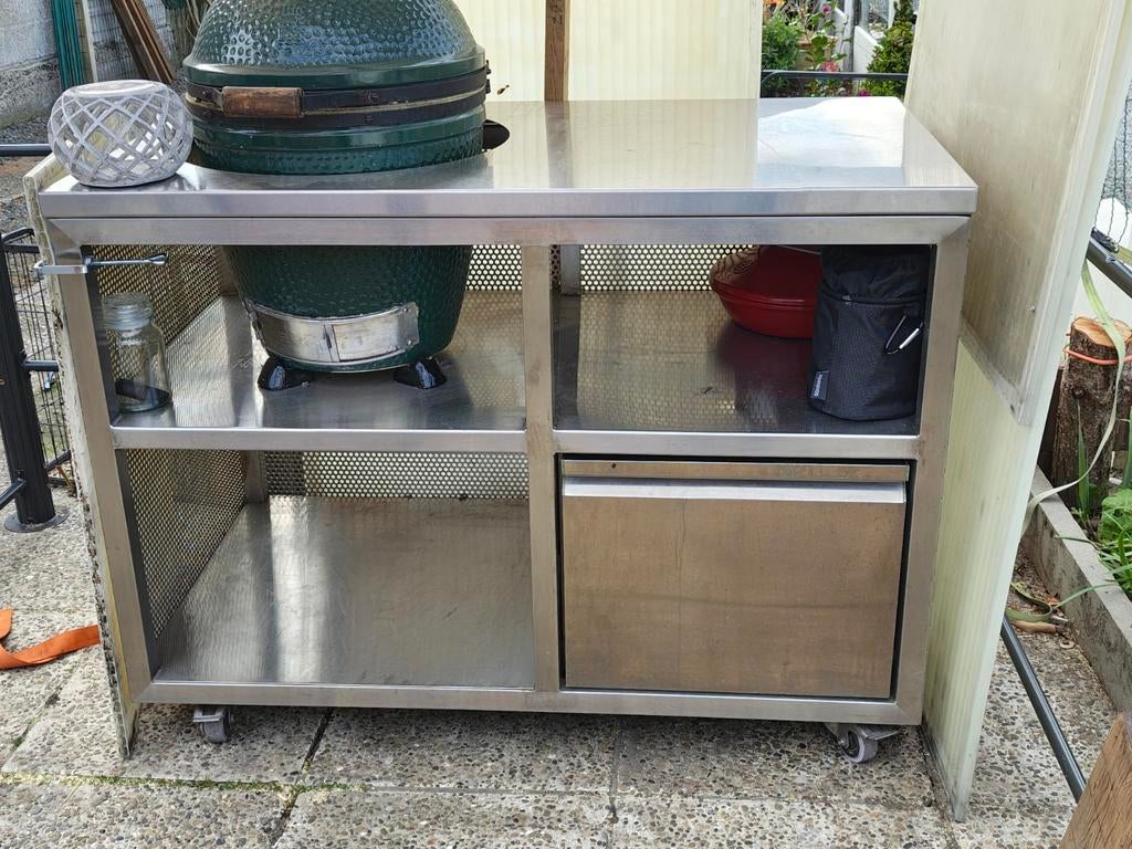 RVS meubel zonder de egg !!! Enkel meubel, Tuin en Terras, Buitenkeukens, Ophalen