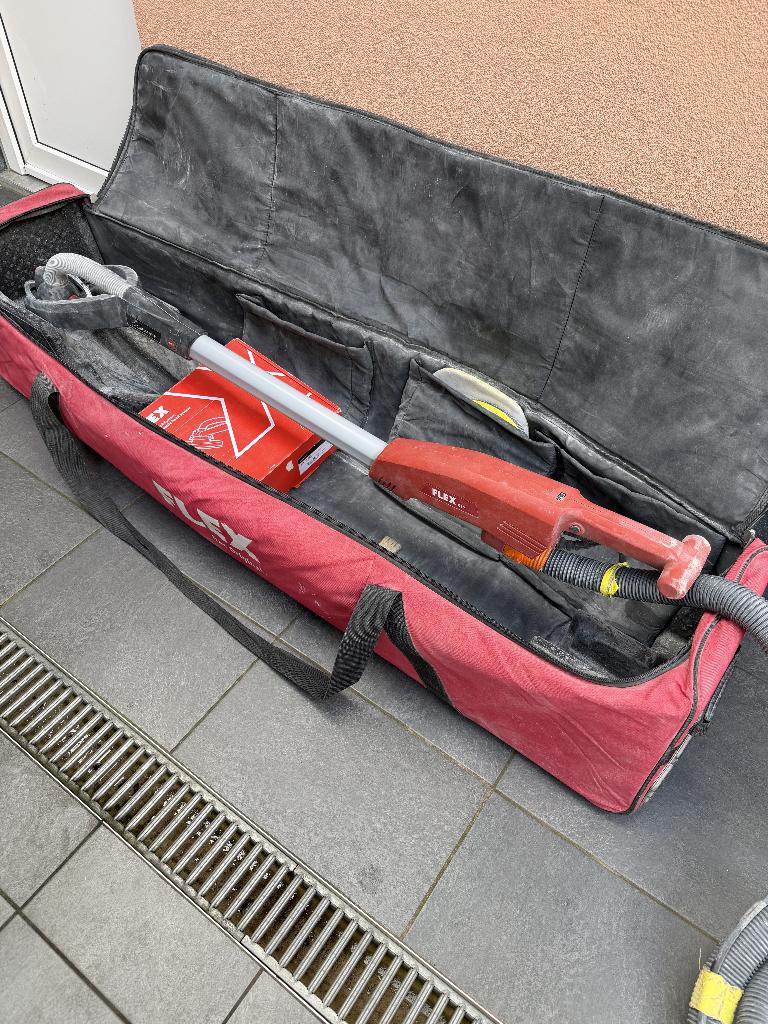 Giraff FLEX GE7, Bricolage & Construction, Outillage | Ponceuses, Enlèvement, Utilisé, 600 à 1200 watts, Ponceuse circulaire