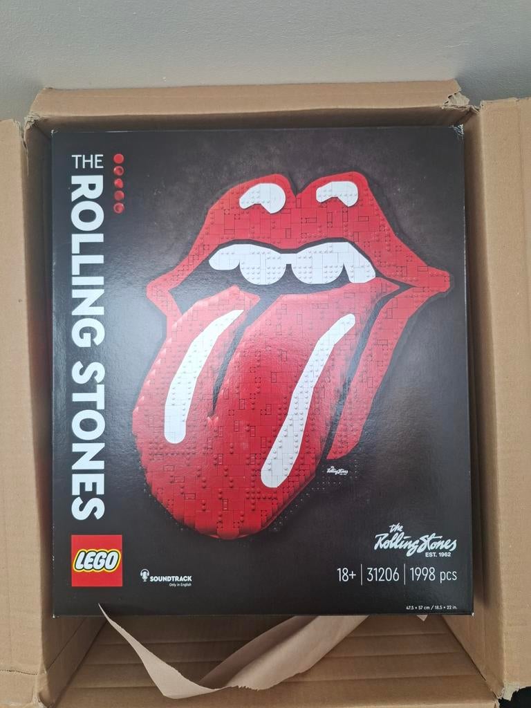 LEGO 31206 – Art: The Rolling Stones (Retired!), Hobby en Vrije tijd, Modelbouw | Auto's en Voertuigen, Ophalen