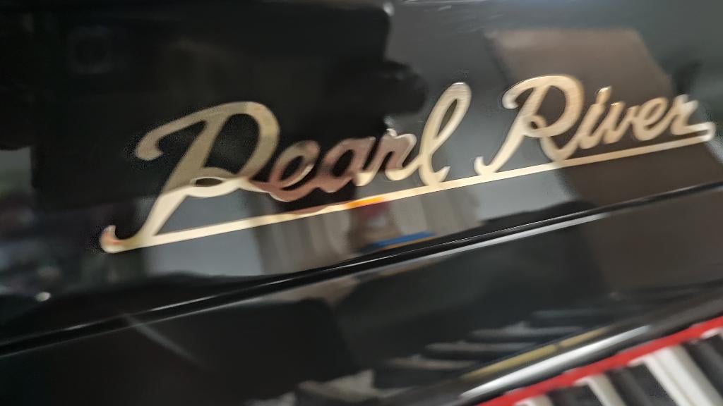piano pearl river, Muziek en Instrumenten, Piano's, Verzenden, Zwart, Zo goed als nieuw, Piano