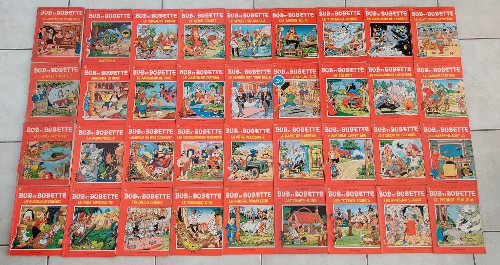 Bob et Bobette, Jérôme, Bessy année 60, 70, 80, 90, Enlèvement ou Envoi, Utilisé