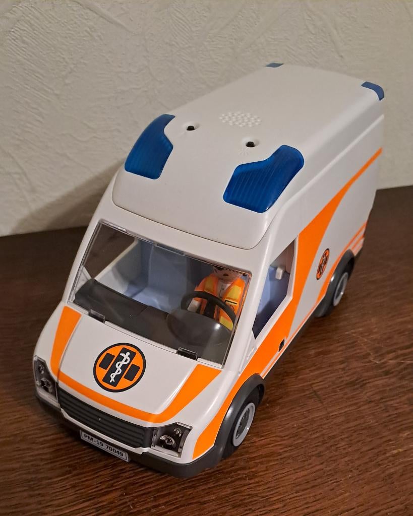 Playmobile Ziekenwagen, Kinderen en Baby's, Speelgoed | Playmobil, Ophalen, Zo goed als nieuw, Complete set