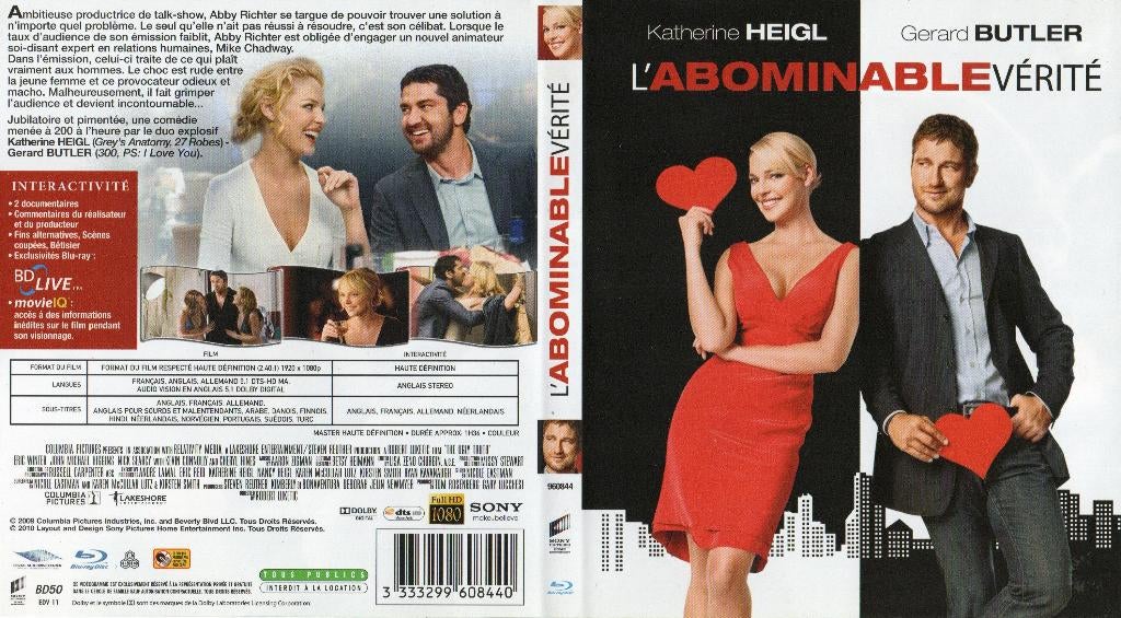 the ugly truth (blu-ray) nieuw, Ophalen of Verzenden, Zo goed als nieuw, Overige genres