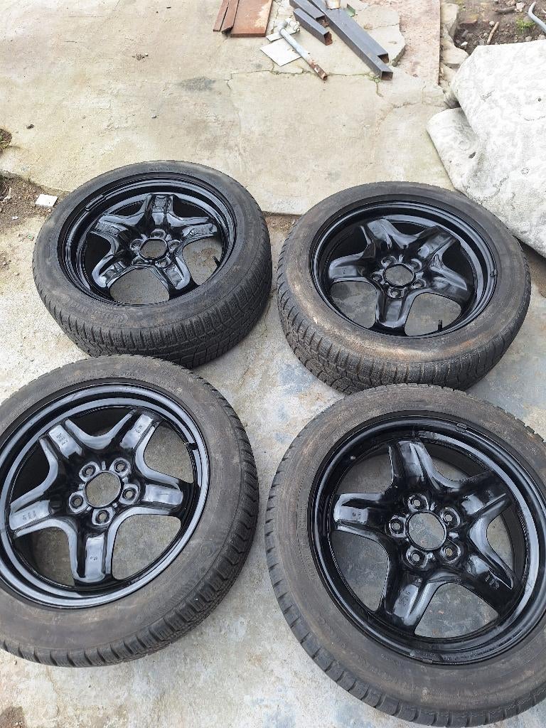 Winterset Opel Zafira C Tourer 2013, Ophalen, Gebruikt, Banden en Velgen, 17 inch