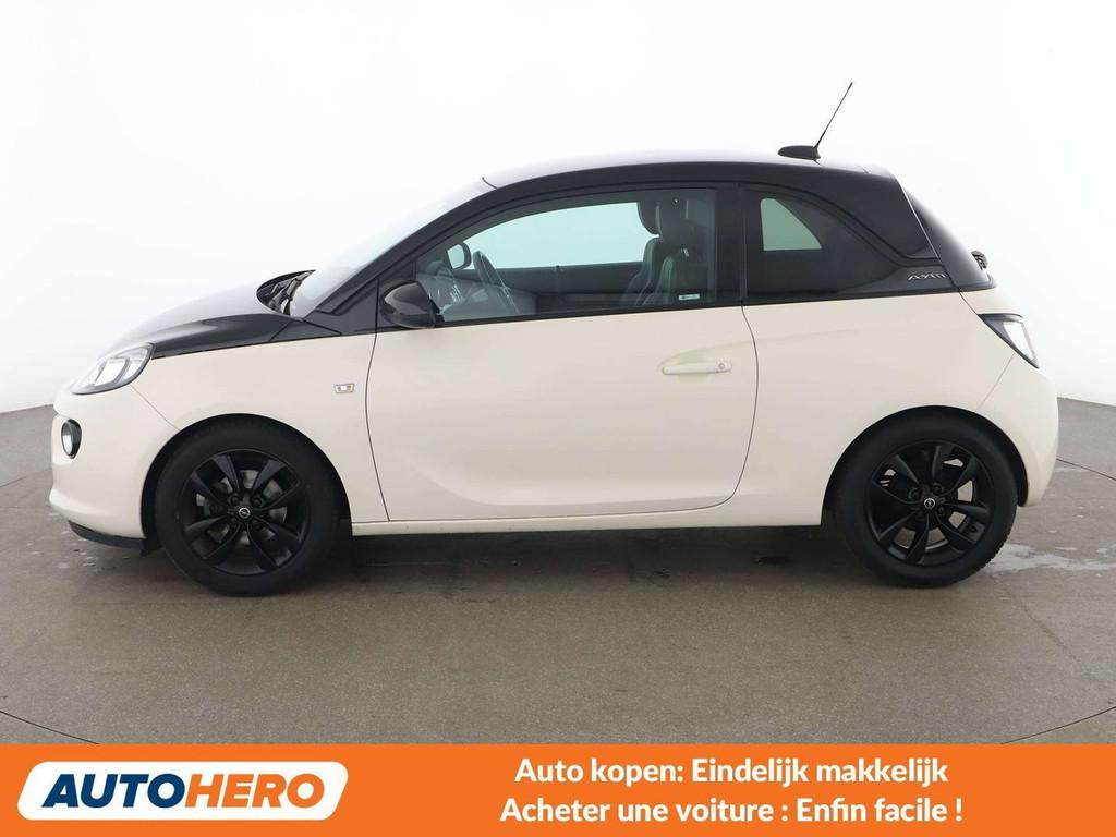 Opel ADAM 1.2 Black Jack (année de construction 2017), Autos, Opel, Interruption de démarrage, 69 ch, Boîte manuelle, 1229 cm³