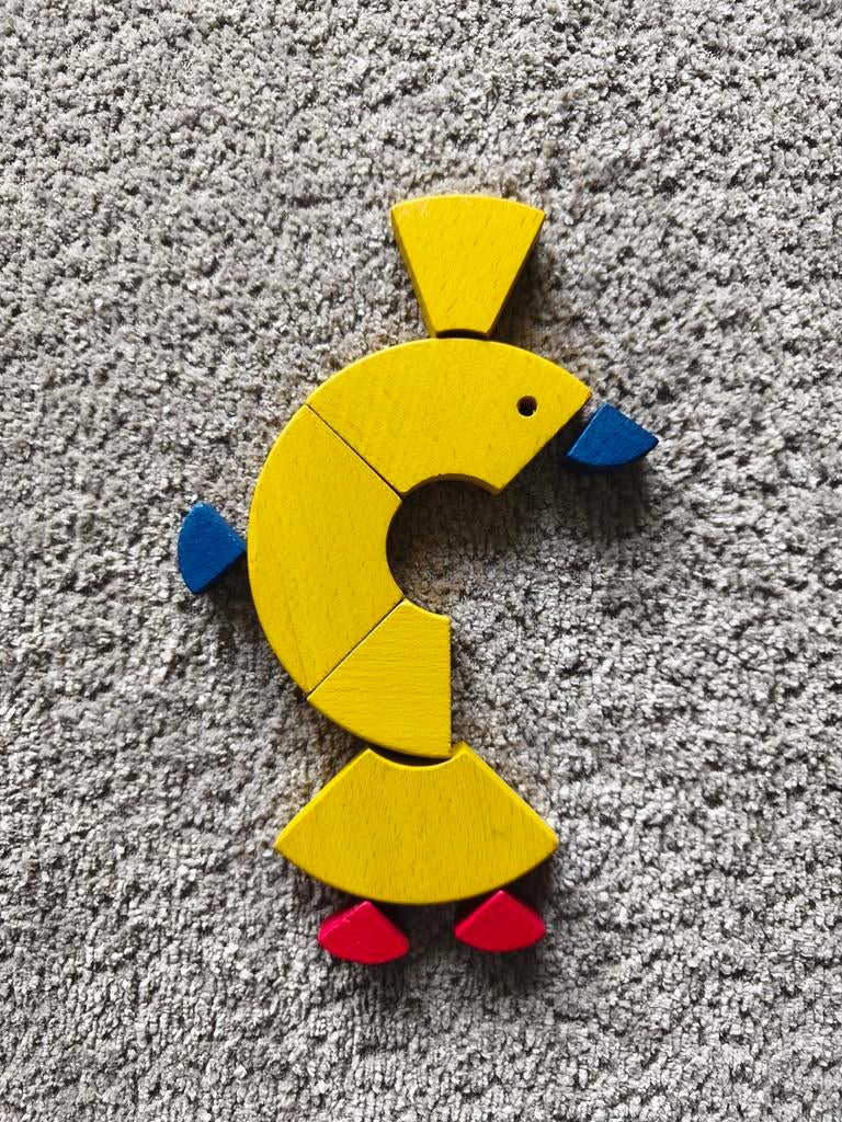 Tangram in hout, Kinderen en Baby's, Speelgoed | Educatief en Creatief, Ophalen of Verzenden