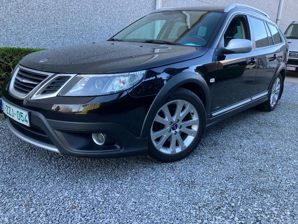 SAAB 9.3 X  break automatic, Auto's, 1995 cc, Zwart, Leder, Bedrijf