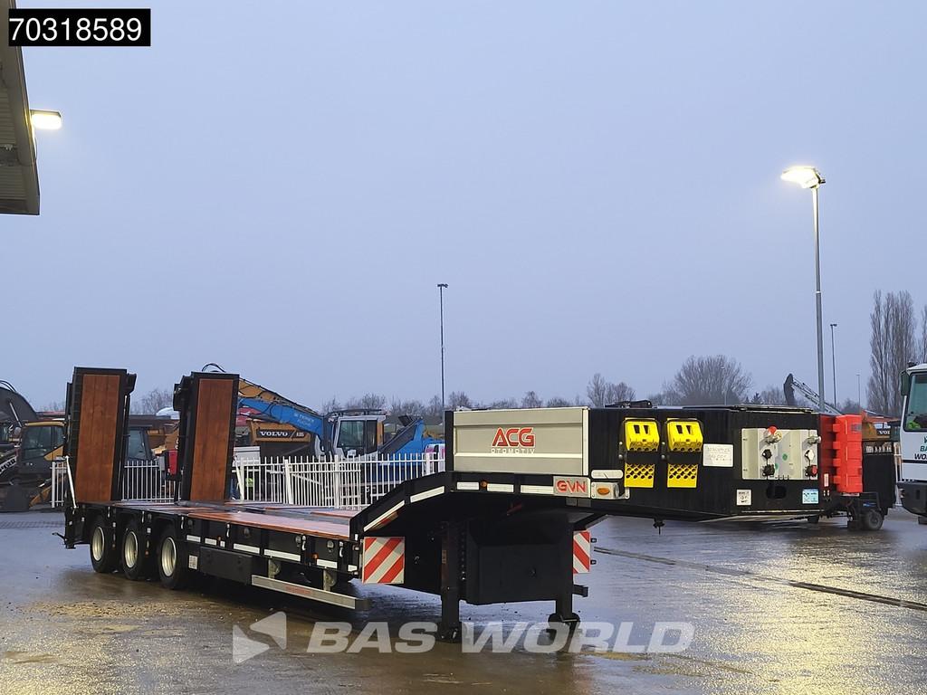 GVN LOWBED 3 essieux NEW! Lift + Steering Axle Hydraulic Fol, Achat, Entreprise, Autres carburants, Remorques et Semi-remorques