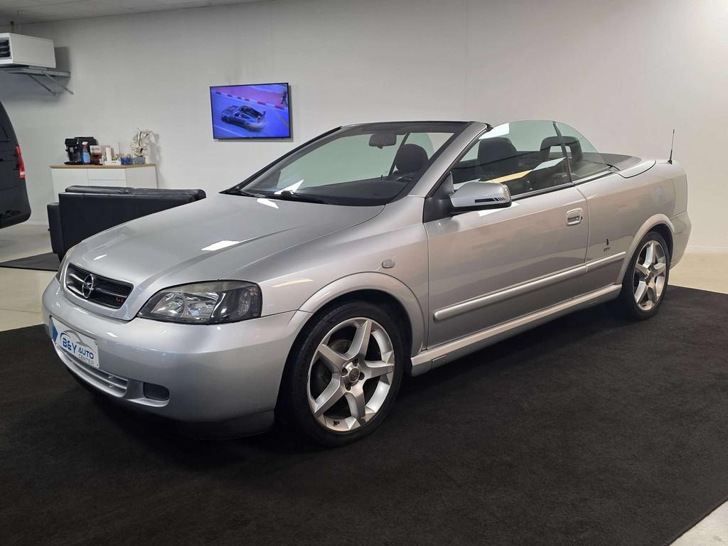 Opel Astra Cabrio 1.6 16V Benzine Linea Rossa (bj 2002), Auto's, Voorwielaandrijving, 4 zetels, Stof, Gebruikt