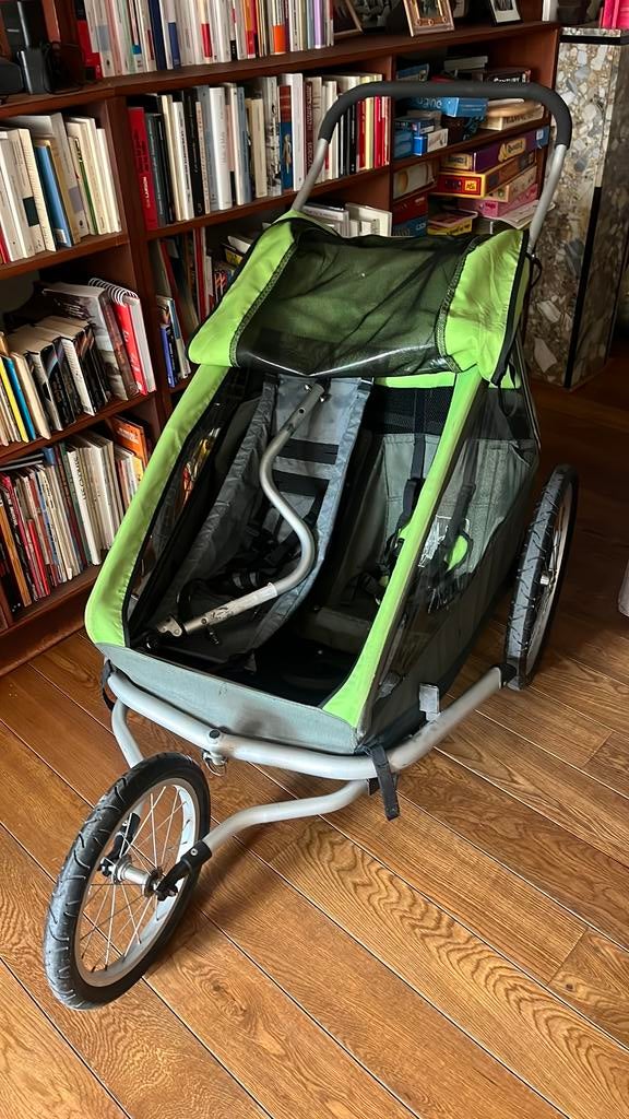 Croozer 2 places, Vélos & Vélomoteurs, Enlèvement, Comme neuf