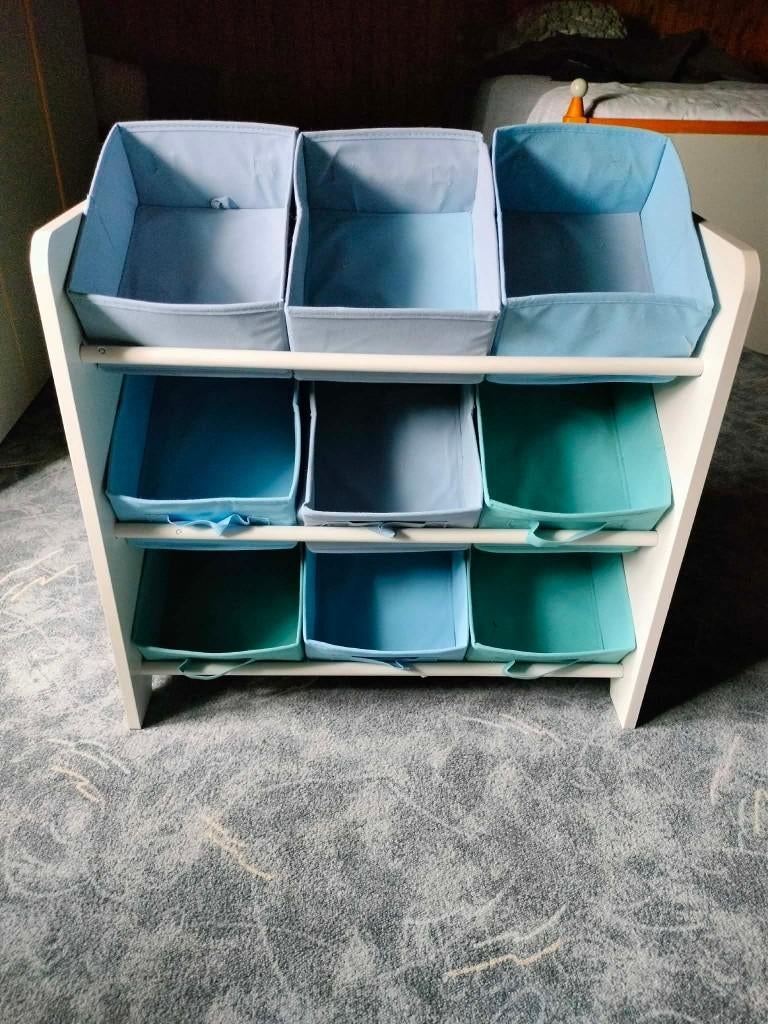 sorteerbakjes, Ophalen, Gebruikt