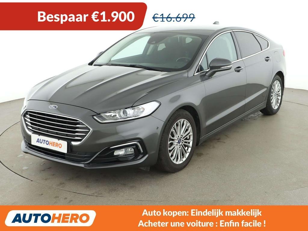 Ford Mondeo 2.0 TDCi EcoBlue Titanium (bj 2020, automaat), Auto's, Stof, Mondeo, 5 deurs, 150 pk