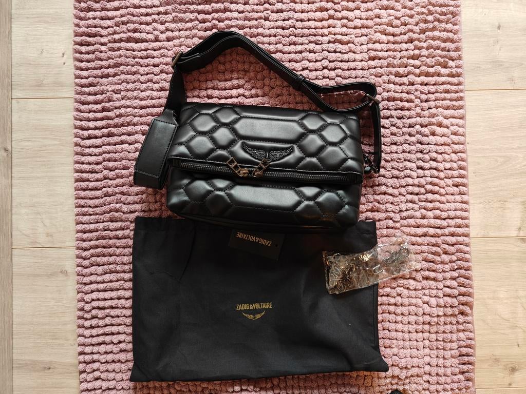 Zadig & voltaire rocky XL, Bijoux, Sacs & Beauté, Sacs | Sacs Femme, Enlèvement, Neuf, Noir, Sac à bandoulière