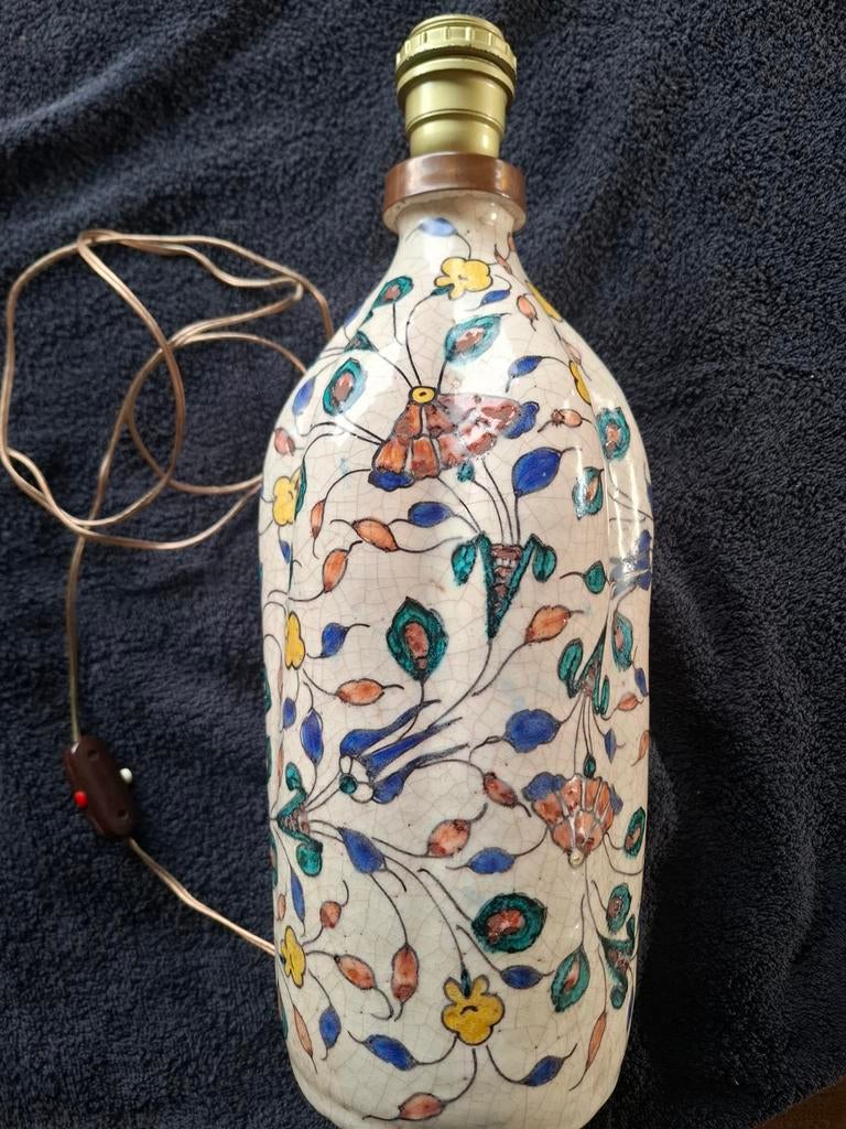 Keramieken lamp italy, Antiquités & Art, Antiquités | Céramique & Poterie, Enlèvement