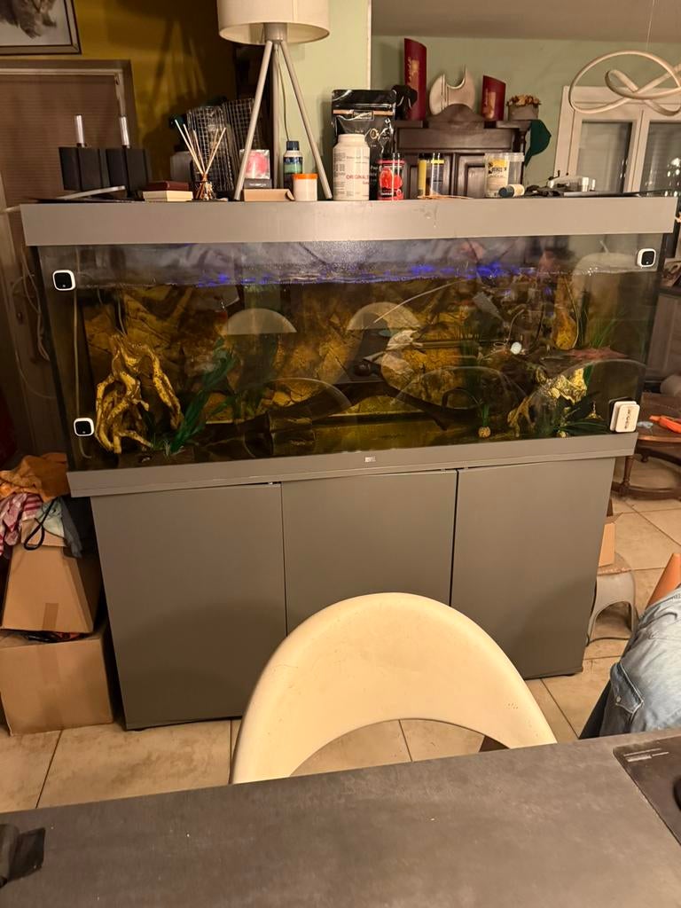 Aquarium en onderkast jewel 450 = 150 cm, Dieren en Toebehoren, Vissen | Aquaria en Toebehoren, Ophalen, Zo goed als nieuw, Leeg aquarium