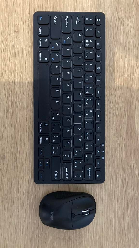 Clavier et souris sans fil, Ophalen, Zo goed als nieuw, Draadloos