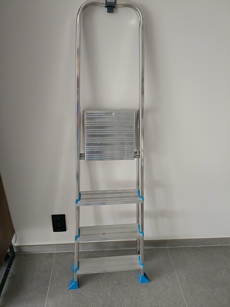 Aluminium ladder 4 treden, Enlèvement ou Envoi, Échelle