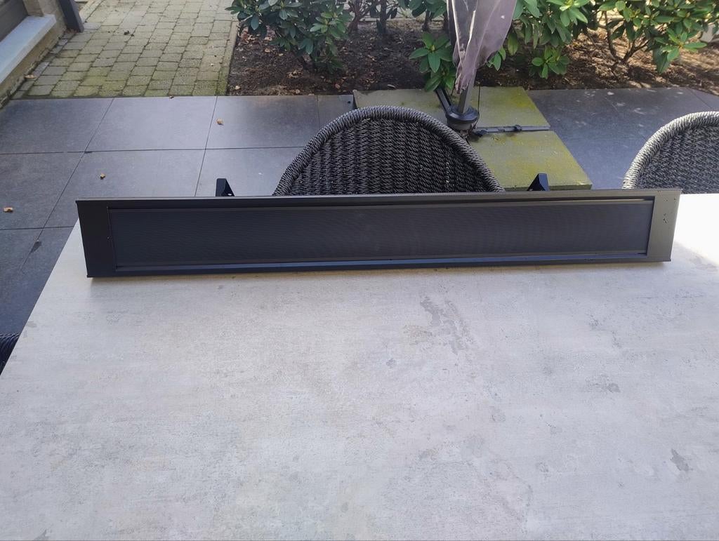 Elektrische terrasverwarmer 1m breed 1000watt, Tuin en Terras, Ophalen