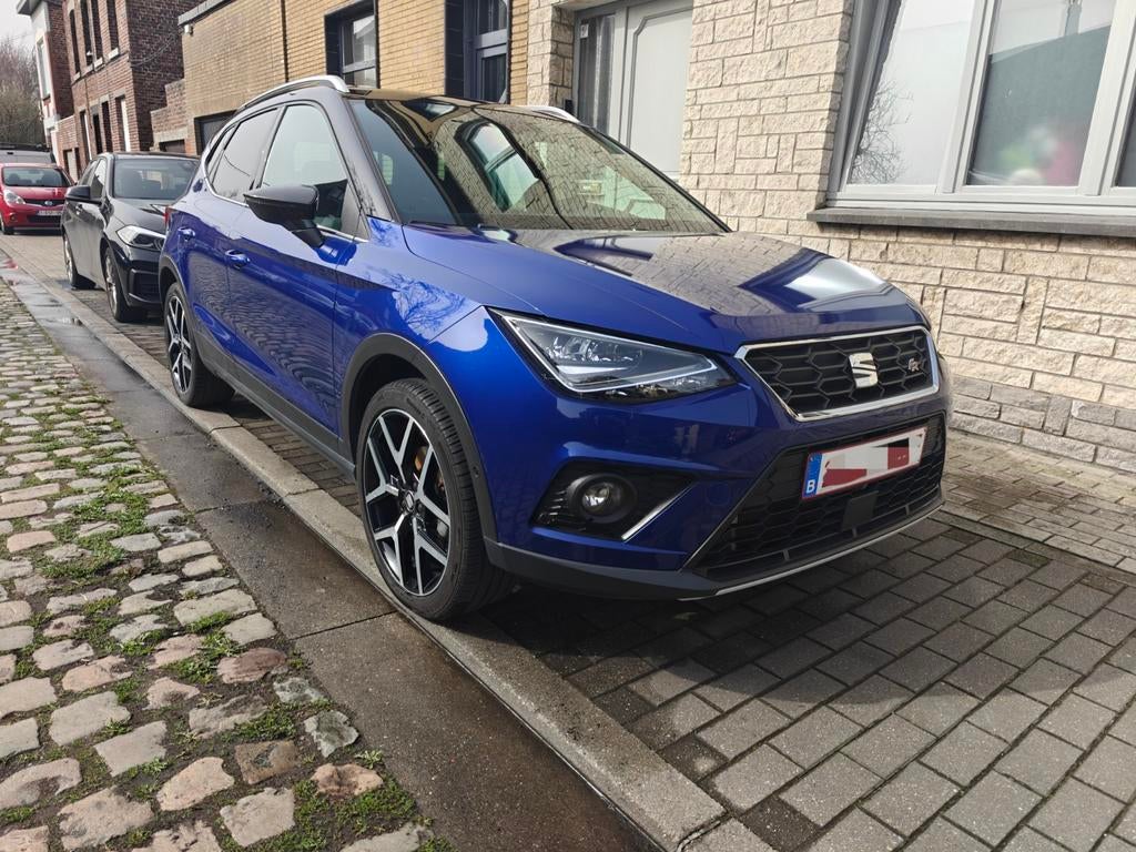 Seat Arona 1.5 tsi 150cv 2020, Autos, Rouge, Achat, Feux de virage, 110 g/km