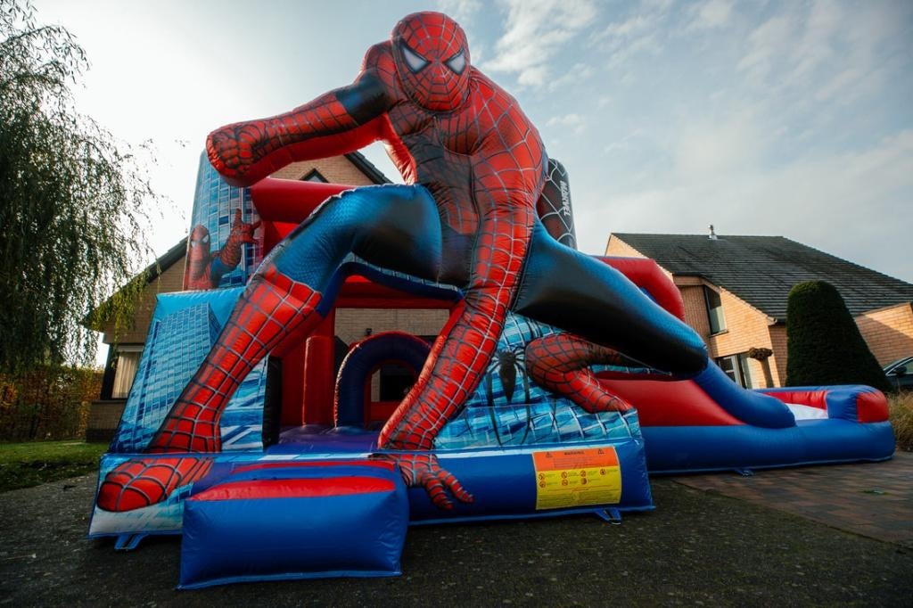 Spiderman springkasteel te huur, Hobby & Loisirs créatifs, Envoi