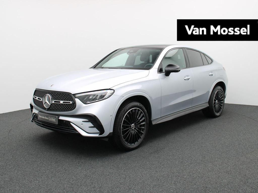 Mercedes-Benz GLC Coupé 300 e AMG LINE + PANO DAK + CARPLAY, Autos, Argent ou Gris, Entreprise, 2000 kg, Noir