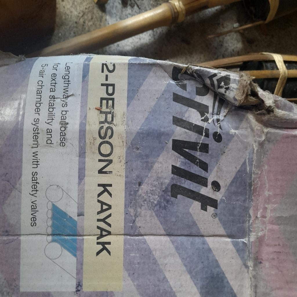 Kajak, Ophalen, Opblaasbaar, Nieuw, 2-persoons