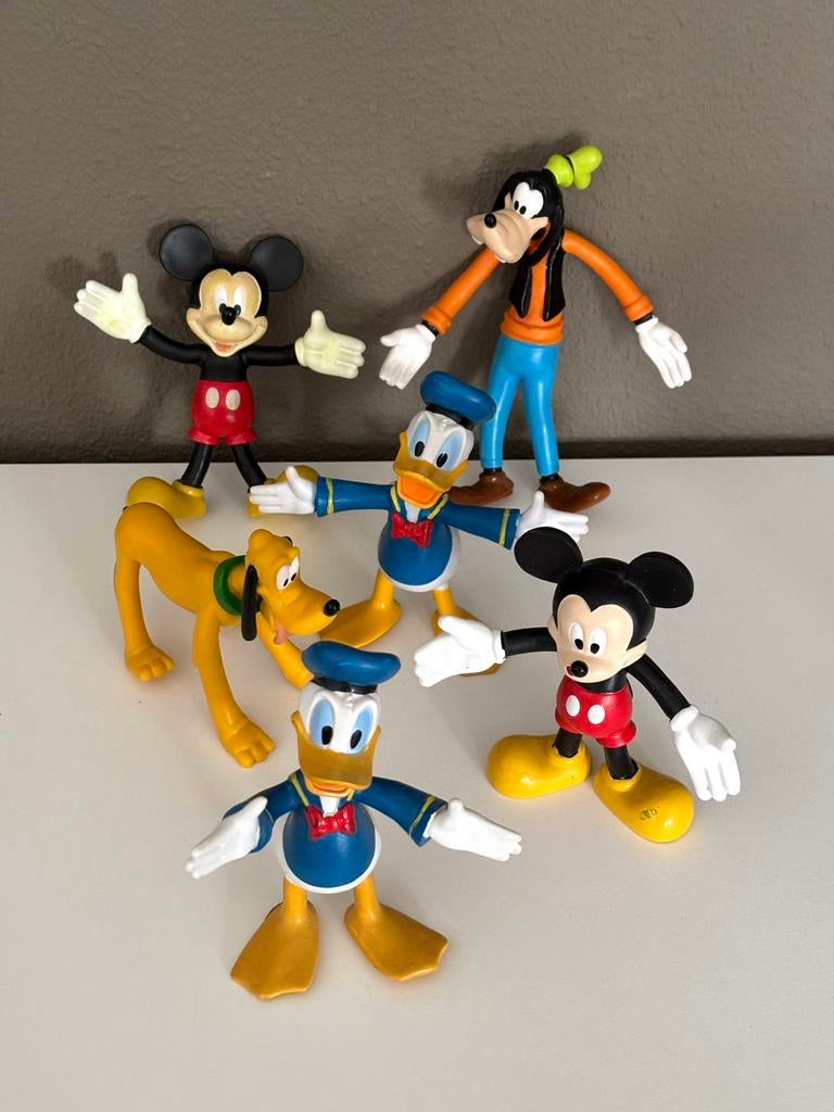 Disney Mickey Mouse Donald Duck Goofy & Pluto figuren, Verzamelen, Ophalen of Verzenden, Donald Duck, Zo goed als nieuw