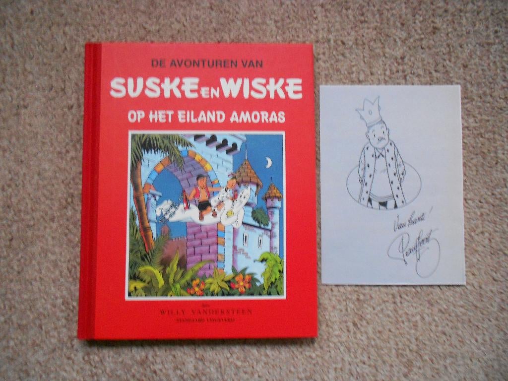 Suske en Wiske 2- Op het Eiland Amoras -Klassiek +tek Geerts, Boeken, Stripverhalen, Willy Vandersteen, Eén stripboek, Nieuw, Ophalen of Verzenden