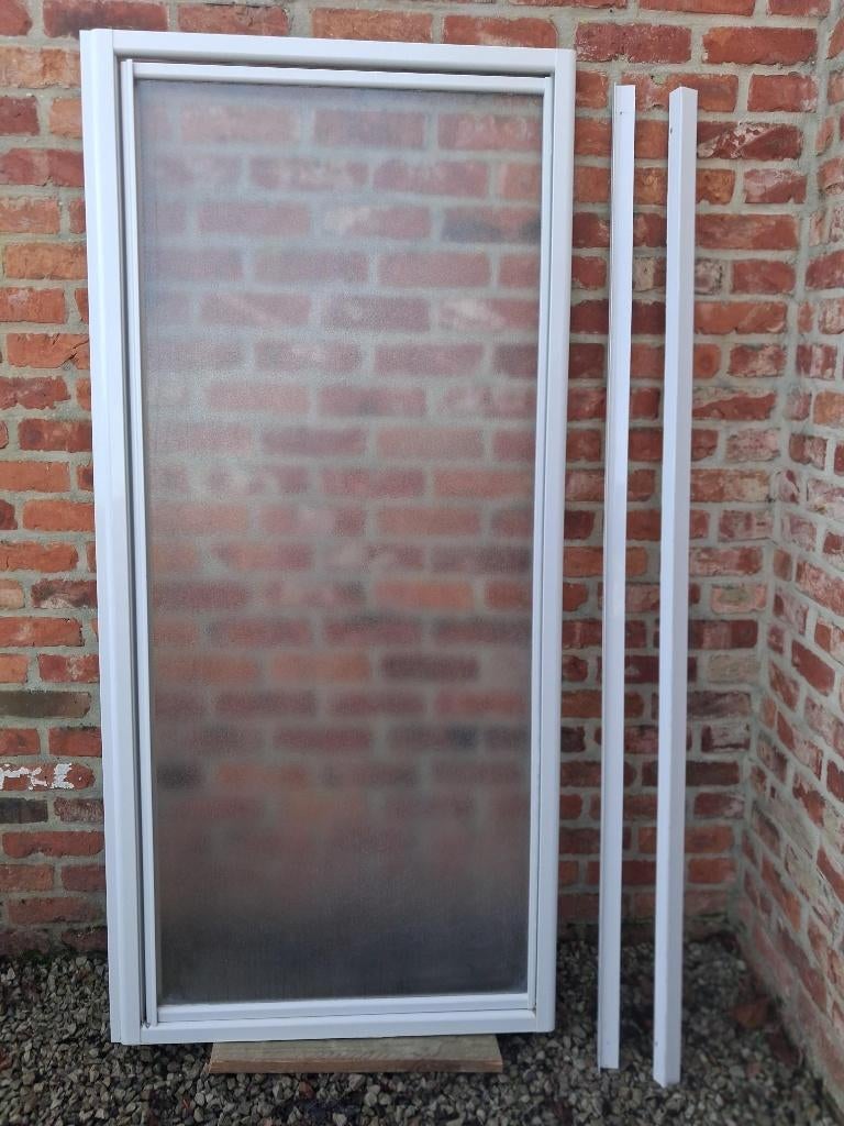 Parois de douche à vendre, Bricolage & Construction, Sanitaire, Enlèvement, Utilisé, Verre, Douche