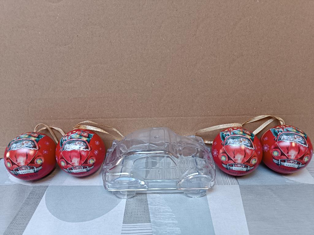 VW - Volkswagen - Kever - Beetle - Kerstbal Kerstballen, Verzamelen, Ophalen of Verzenden, Zo goed als nieuw, Auto's