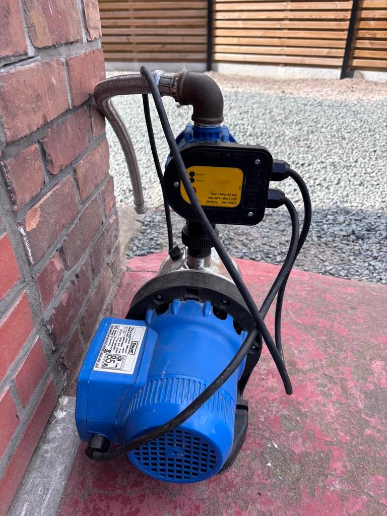 Waterpomp, Ophalen, Zo goed als nieuw