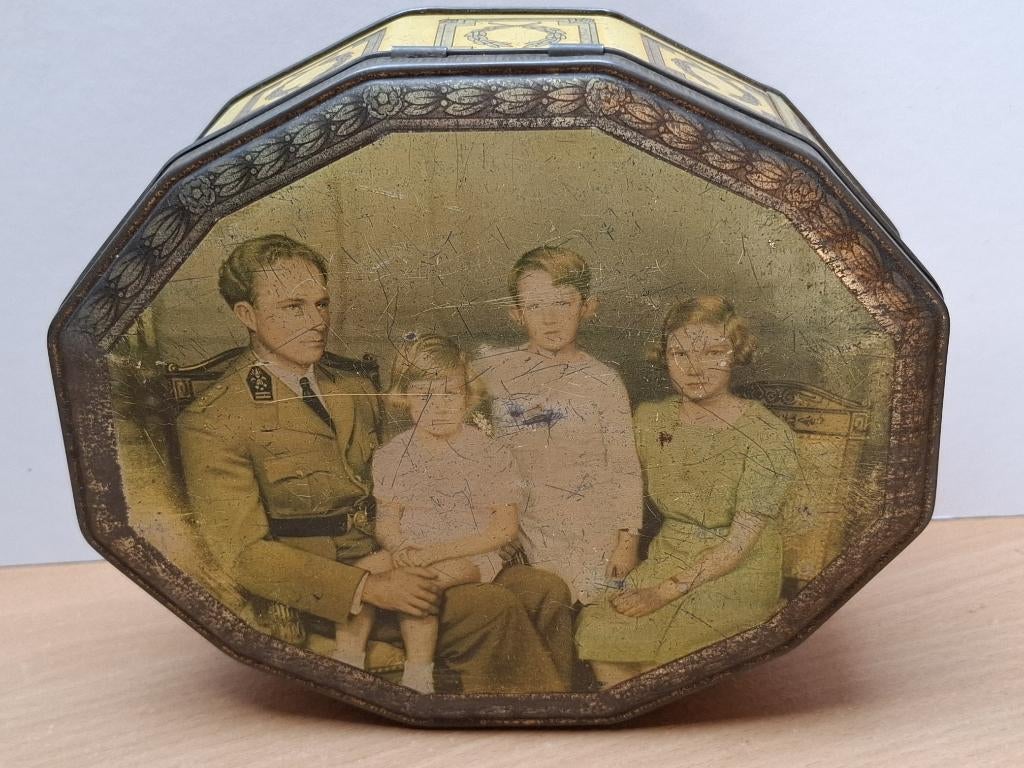 Meurisse Finor chocolade blik koningshuis, Verzamelen, Ophalen of Verzenden