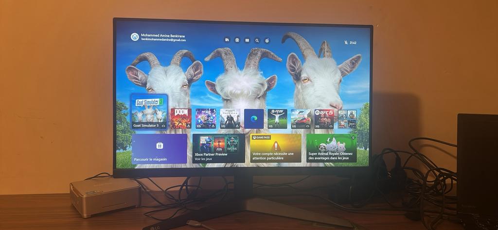 Ecran gaming, Informatique & Logiciels, Enlèvement ou Envoi, Comme neuf, Gaming