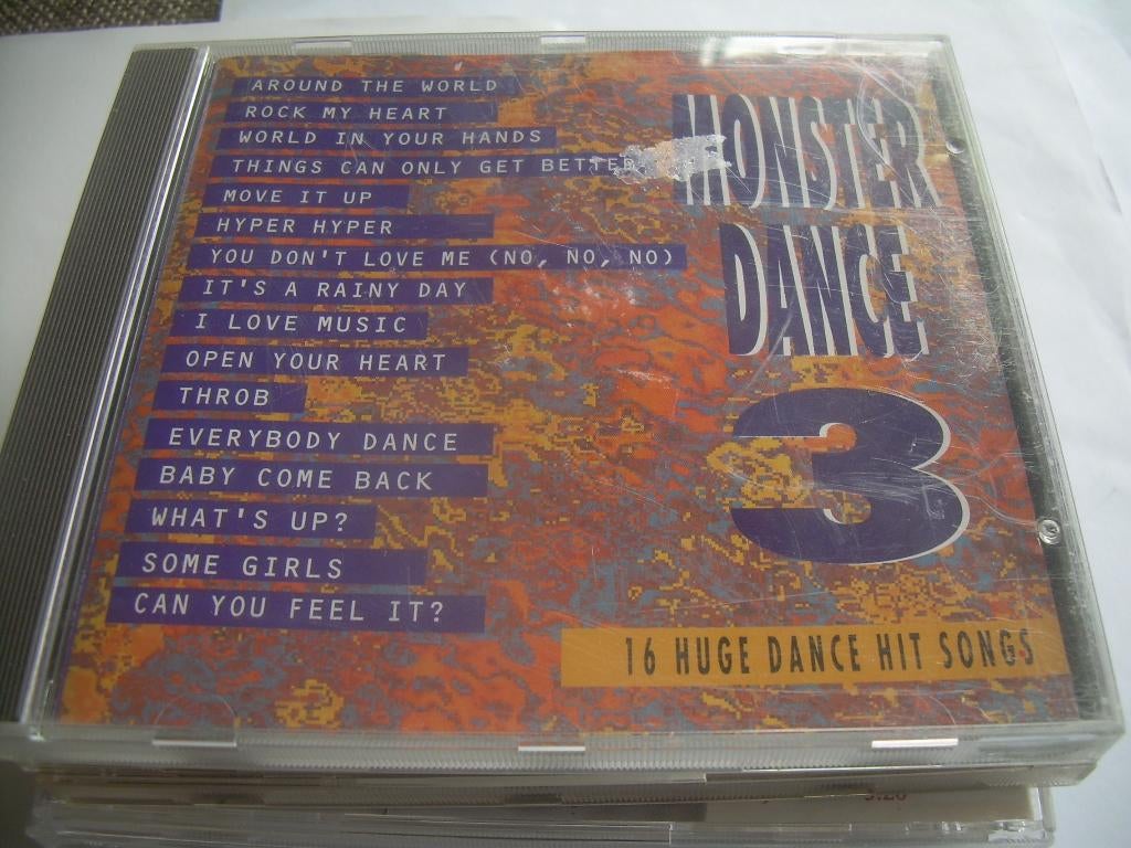 CD - MONSTER DANCE, Ophalen of Verzenden, Zo goed als nieuw, Dance