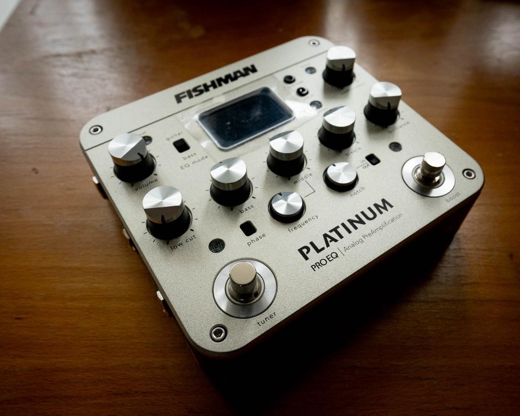 Fishman Platinum Pro EQ, Audio, Tv en Foto, Ophalen of Verzenden, Zo goed als nieuw, Audio