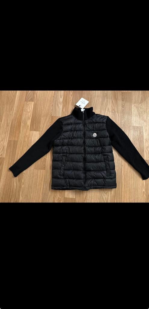 Moncler Cardigan zwart maat S, Ophalen, Zo goed als nieuw, Maat 46 (S) of kleiner, Zwart