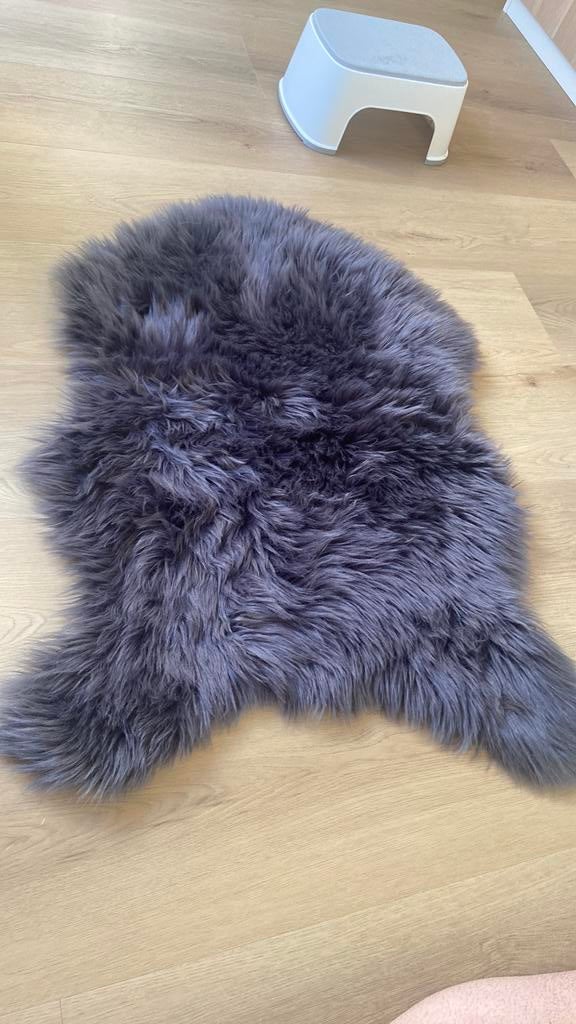 Leuk ‘schapen’velletje, Huis en Inrichting, Woonaccessoires | Plaids en Woondekens, Ophalen, Gebruikt