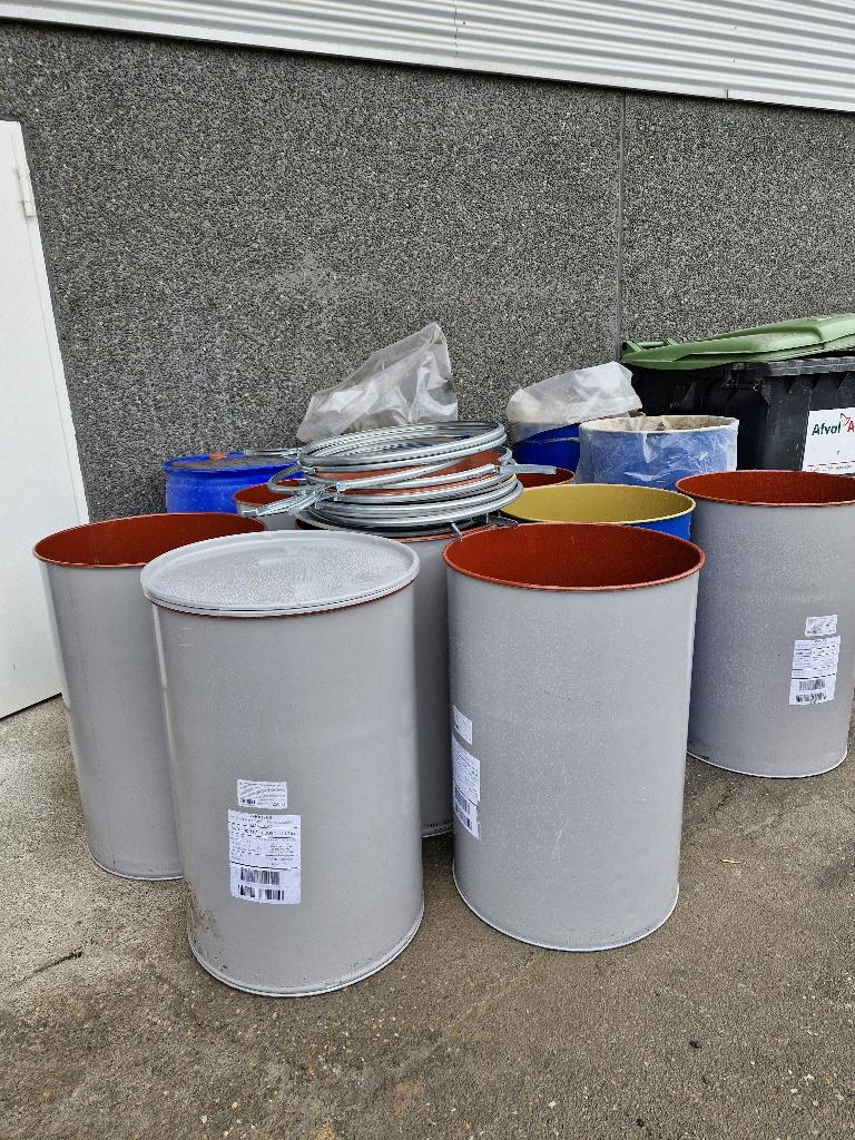 Stalen vat 200L, 150 liter of meer, Ophalen, Zo goed als nieuw, Metaal