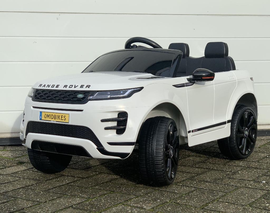 Range Rover Evoque 12v zwart bluetooth /Rc / Leder zitje/ EV, Enlèvement ou Envoi, Neuf