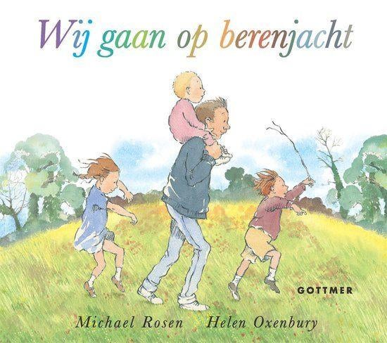 boek: wij gaan op berenjacht/Helen Oxenbury-Michael Rosen, Ophalen of Verzenden, Zo goed als nieuw, Fictie algemeen, Voorleesboek