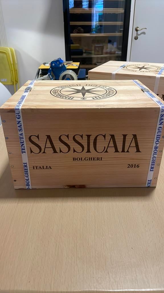 OWC Sassicaia 2016, Verzamelen, Wijnen, Ophalen, Zo goed als nieuw