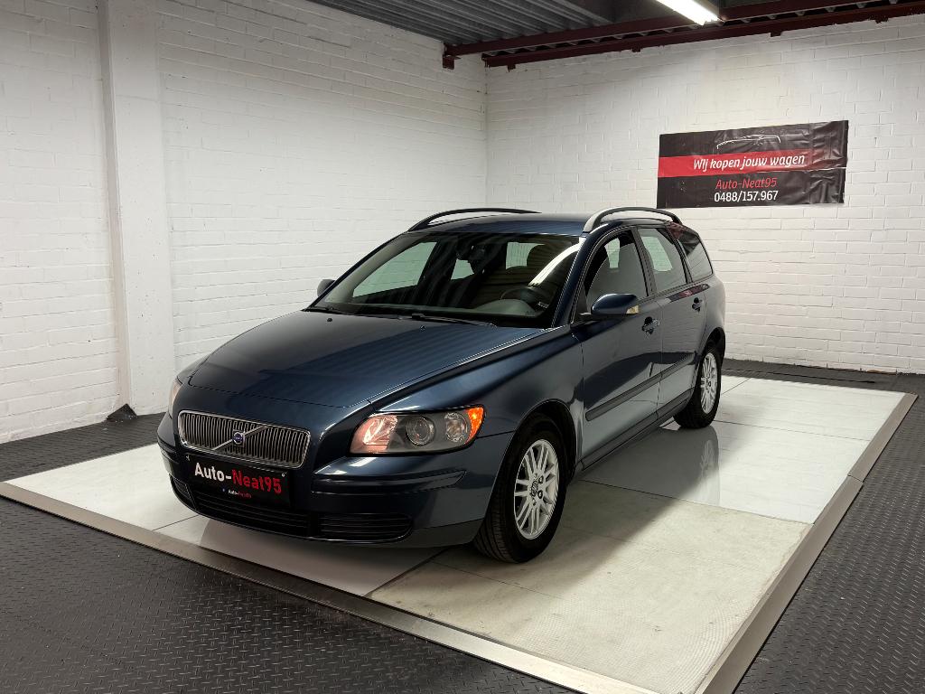 Volvo V50 1.6D 1ste eig Reeds Blanco Gekeurd&Carpass, Leder, Bedrijf, 5 deurs, Break