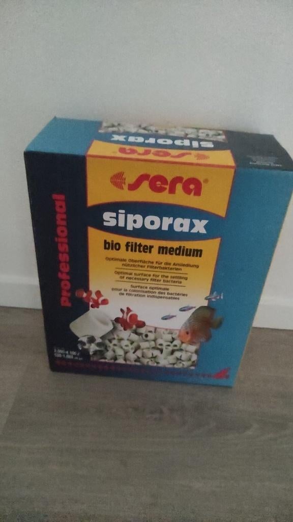 Sera Siporax bio filter medium voor aquarium, Dieren en Toebehoren, Ophalen, Nieuw