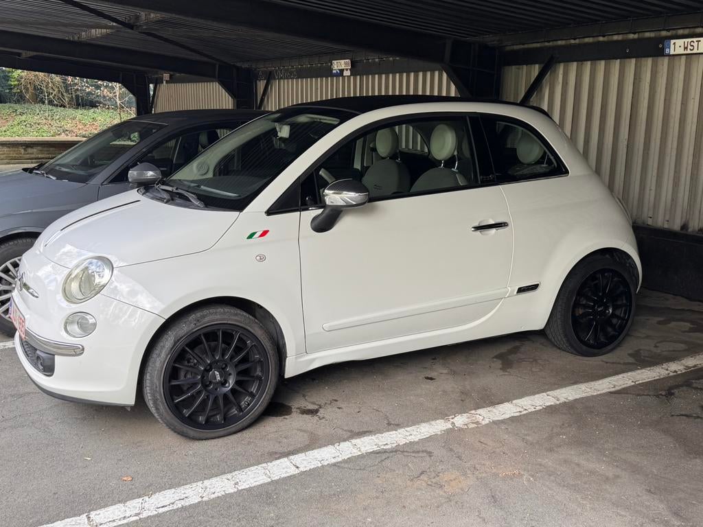 Fiat 500C | cabrio | TwinAir Turbo, Auto's, Fiat, Euro 5, Cabriolet, Leder, Particulier
