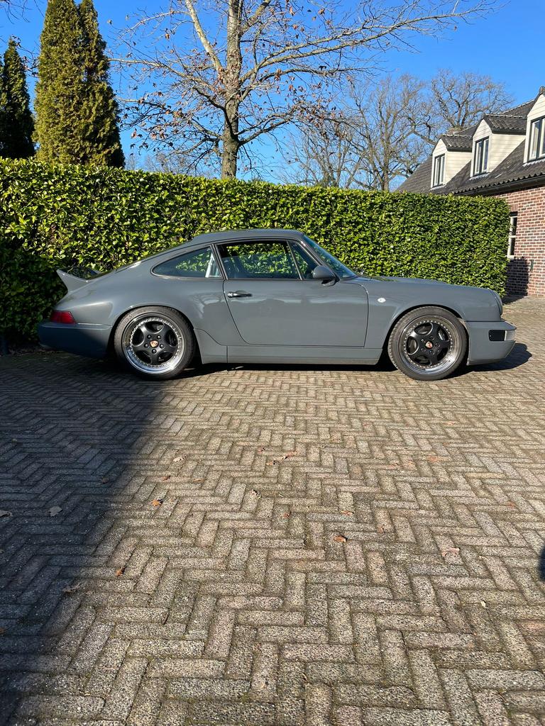 Porsche 964 3,6 l, équipée RS, récemment peinte, Cuir, Argent ou Gris, Achat, 2 places