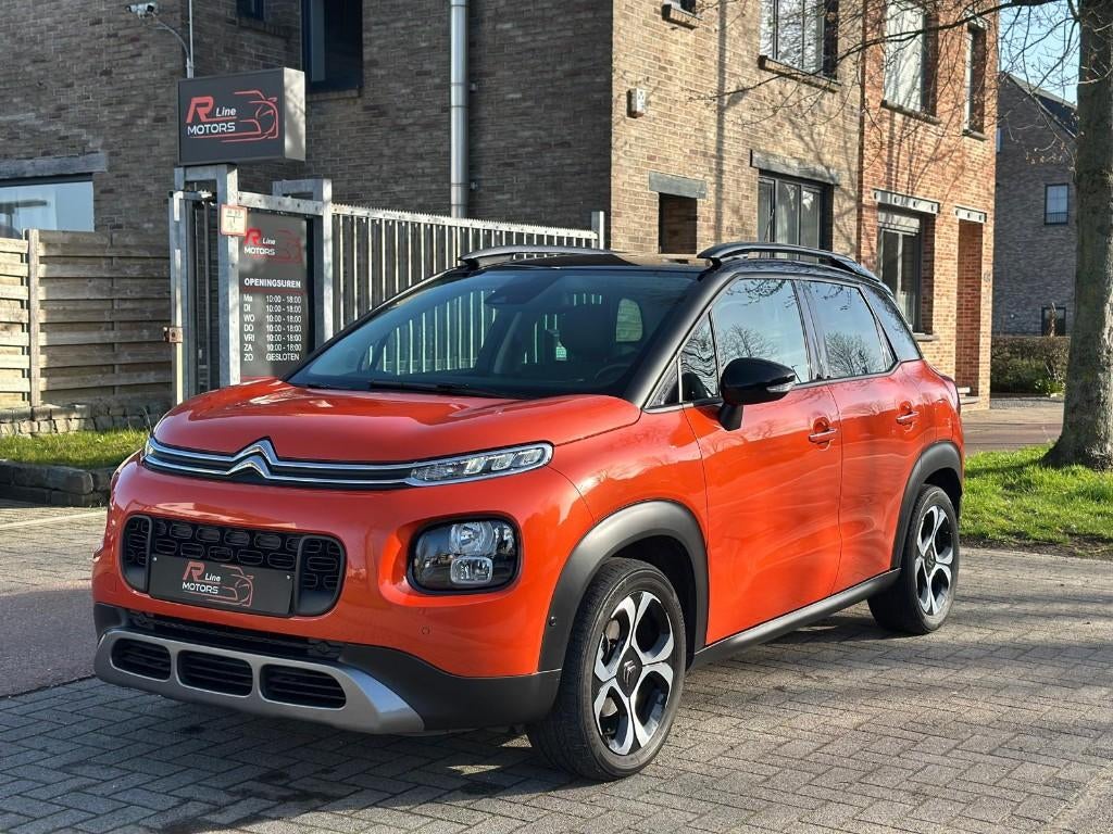 Citroen C3 Aircross 1.2i - 39.950km -Leder-Camera-Automaat, Auto's, 4 deurs, Overige kleuren, Leder, Bedrijf