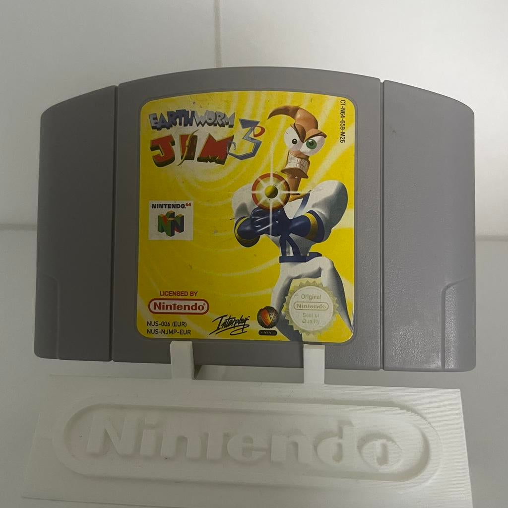 Earthworm jim 3 Nintendo 64, Games en Spelcomputers, Ophalen, Zo goed als nieuw